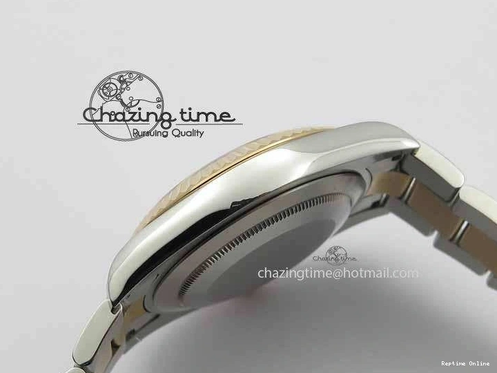 0127 DateJust II 41mm SS RG BP Maker Best Edition Silver Sticks Dial On SS RG Bracelet SA Comfortable 3716